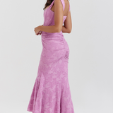 Nalina™ | Maxi Suknelė – Elegancija Kiekviename Detalyje