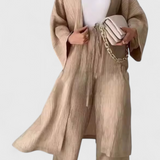 Kaspijos dviejų dalių atsipalaidavimo komplektas su ilgu kimono