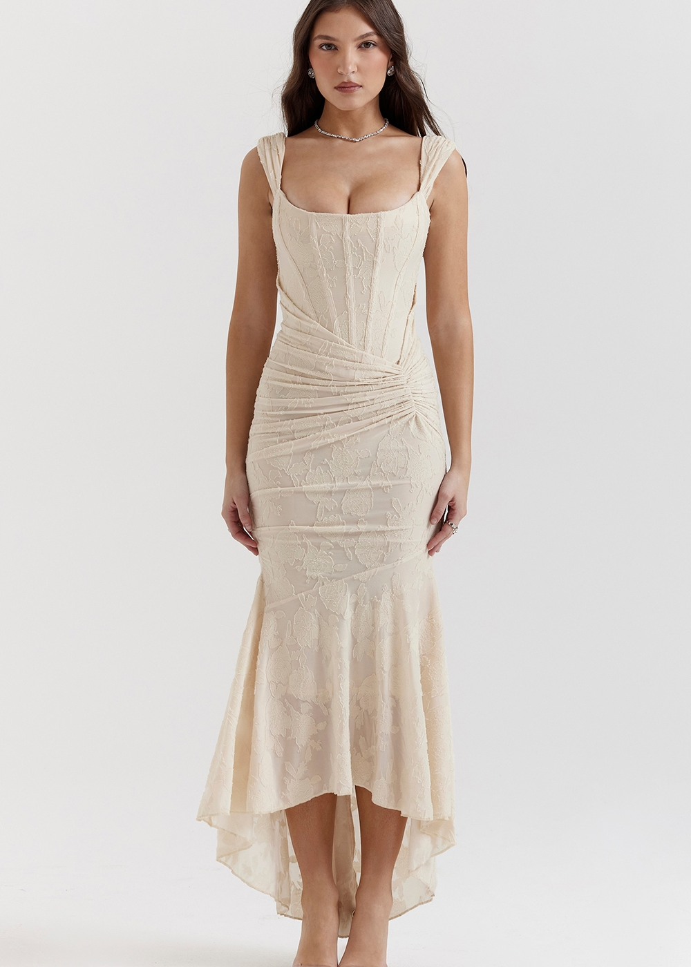 Nalina™ | Maxi Suknelė – Elegancija Kiekviename Detalyje