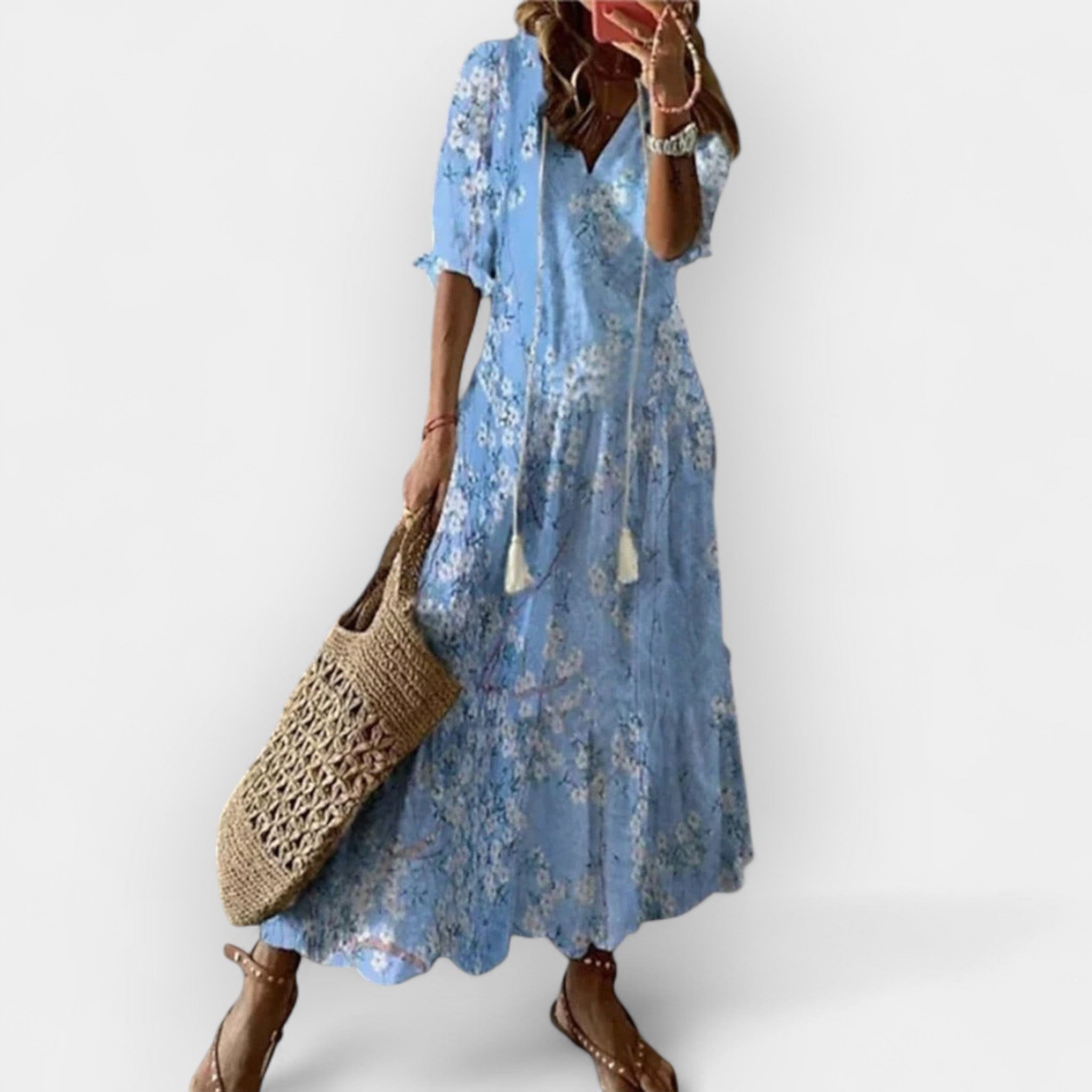 Maksifas Boho stiliumi