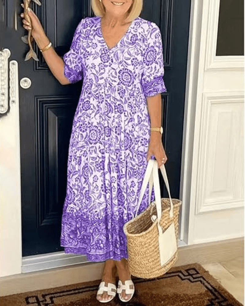 Violeta | Vasarinė Suknelė – Lengva, Moteriška & Elegantiška